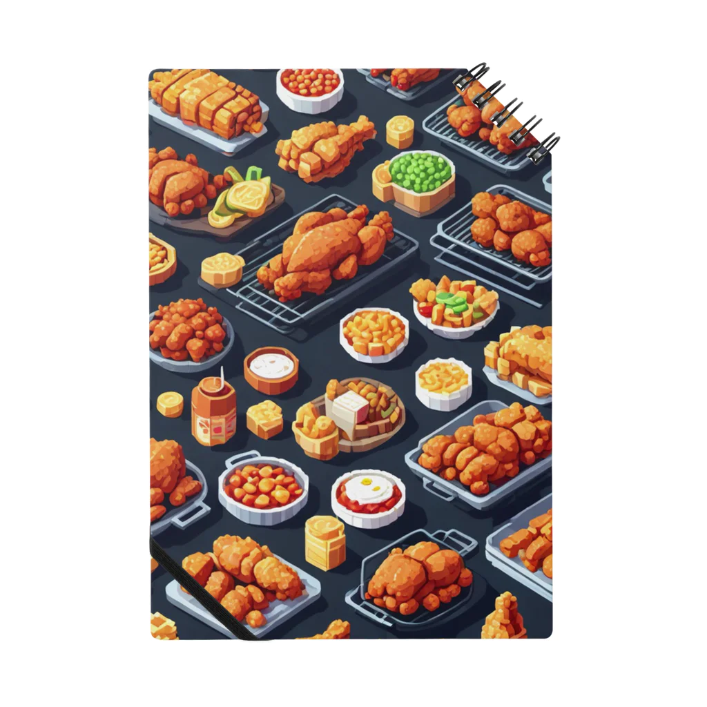 ドット絵賢者のドット絵シリーズ９チキン祭りゴージャスver. ノート