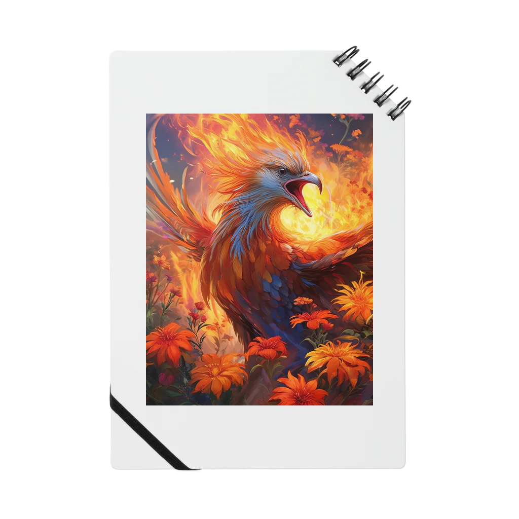 タカヤマ・サイトの蘇る炎、希望の翼・不屈の精神を持つ不死鳥 Notebook