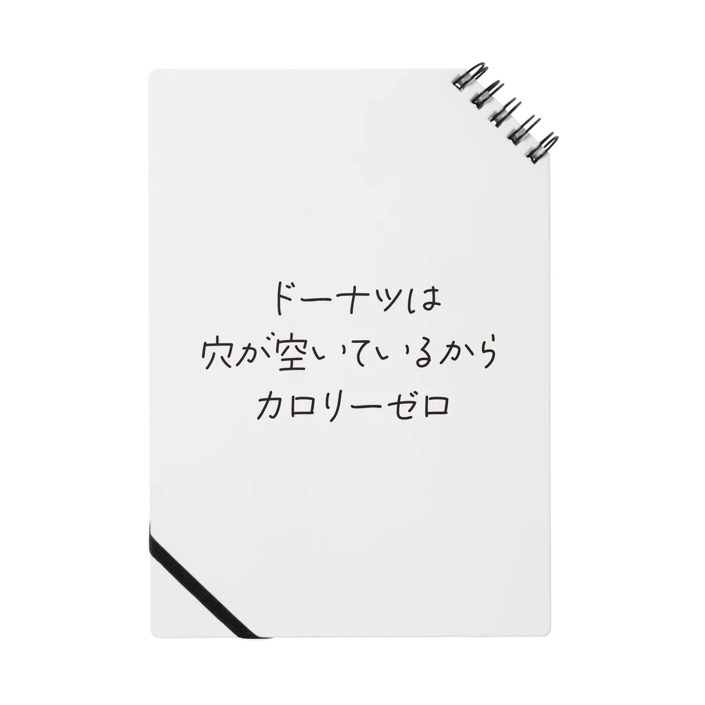 戯れ言やのドーナツはカロリーゼロ ノート