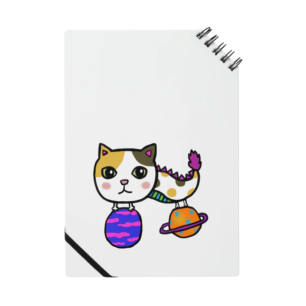 SpiraCosmoのドラ猫シリーズ（宇宙） Notebook