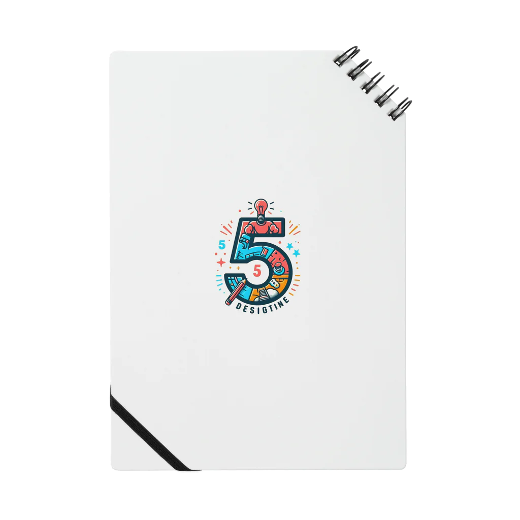masafu-のNO.デザイン#5 Notebook