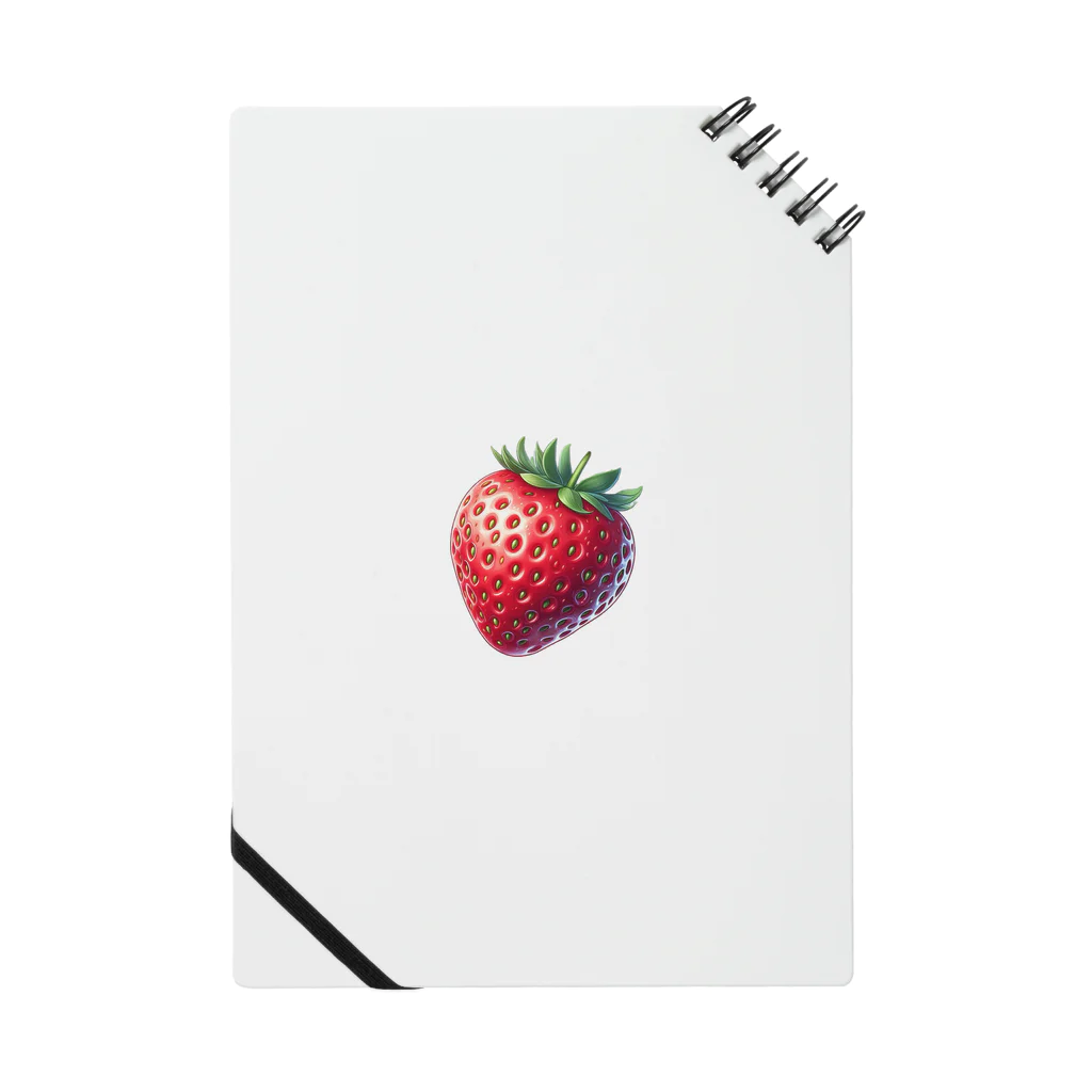 strawberry168のイチゴ柄 Notebook