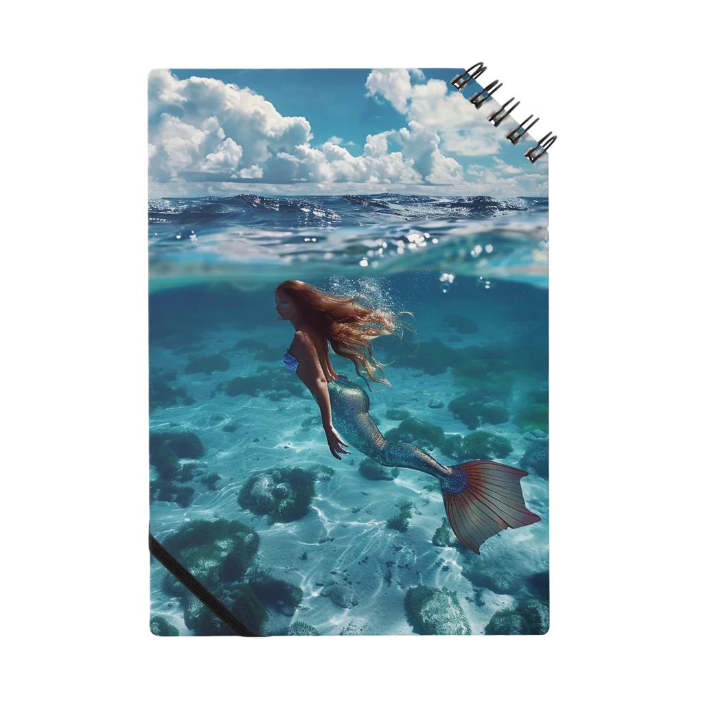 AQUAMETAVERSEのモルジブの大海原で人魚が泳いでいますsanae2074 Notebook