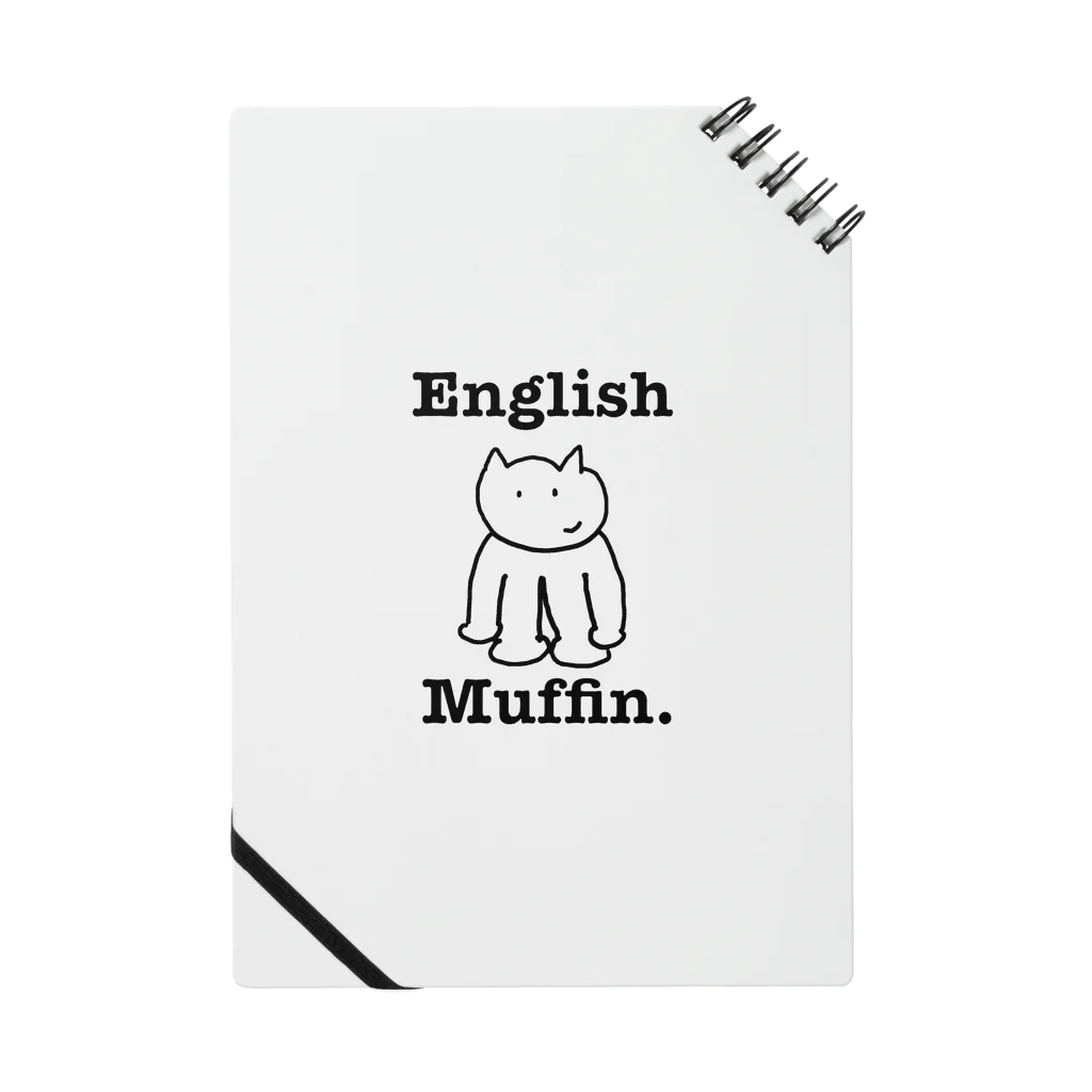 おーぽコレクションのEnglish Muffin Notebook