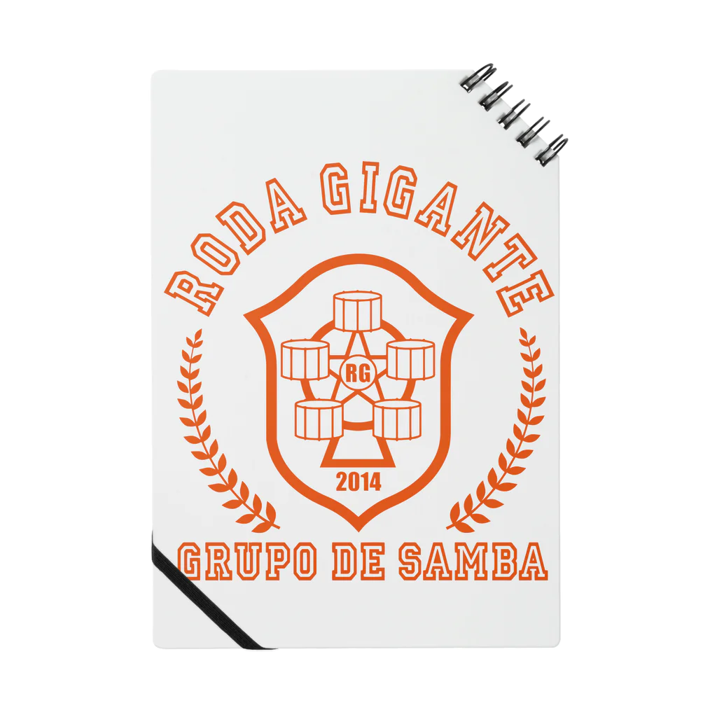 RODA GIGANTE OFFICIAL GOODS SHOPのOFFICIAL LOGO Notebook