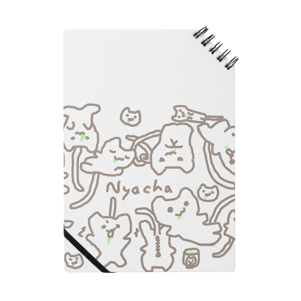 NYACHA&BOOCHAのにゃーちゃ、いっぱいにゃ Notebook