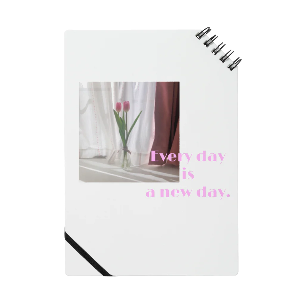 も な みのEvery day is a new day. Notebook