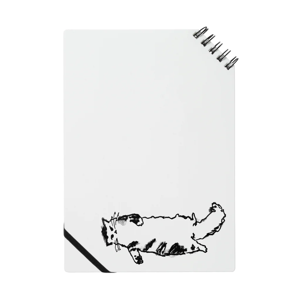 もも47京都の床に落ちてる猫 Notebook