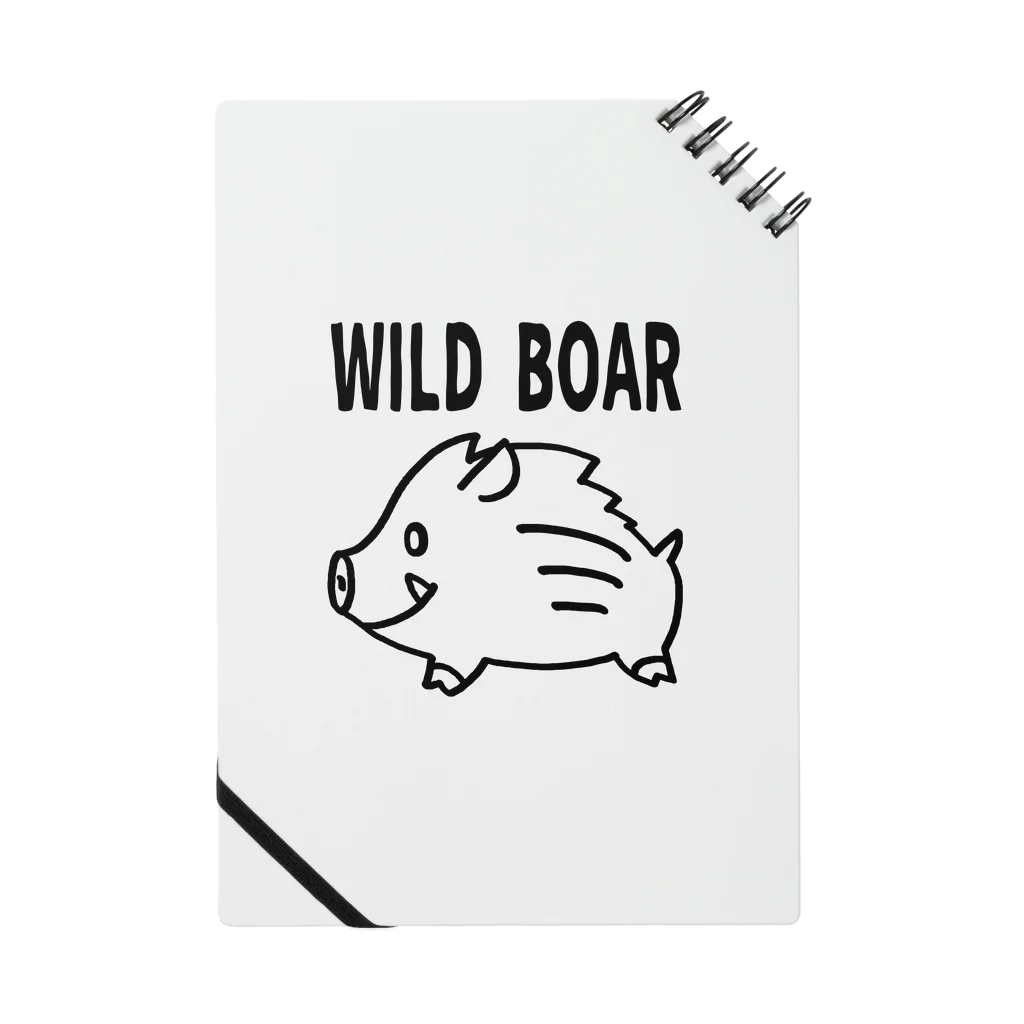 イノシシライフ INOsisiLIFEの「WILD BOAR」(黒線)  ノート