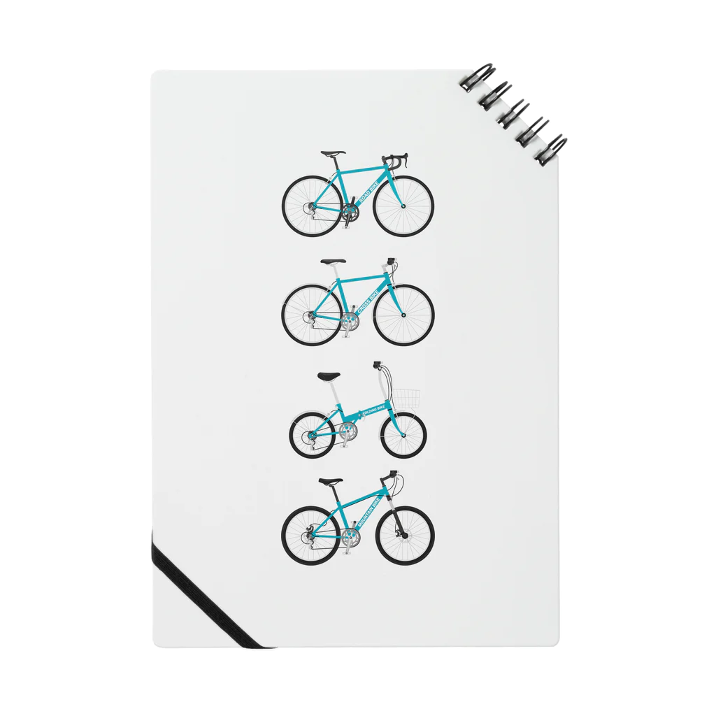 kimchinの自転車セット ノート