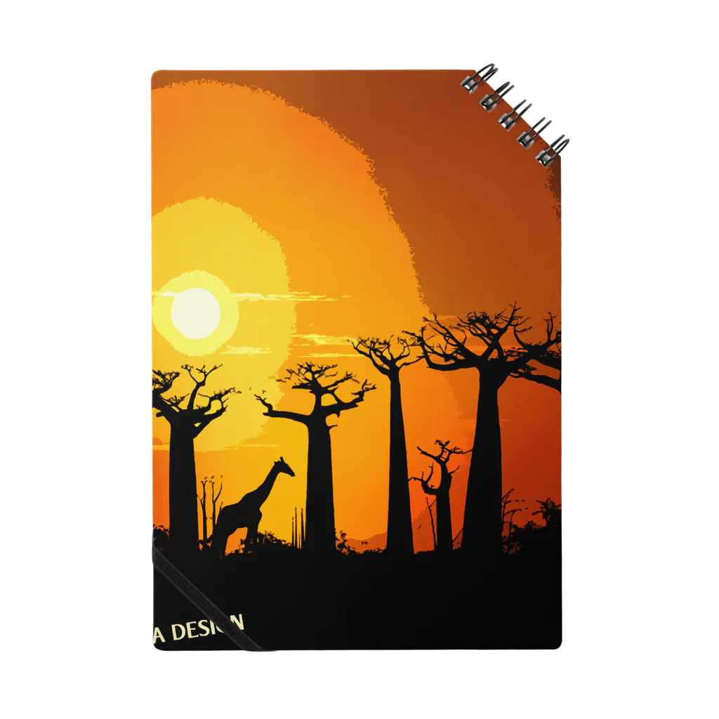 EARTH　ODYSSEYのBAOBAB -MAMA AFRICAN SERIES- Notebook
