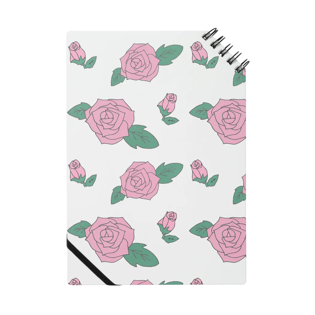 kanamo_shopのrose rose rose  Notebook