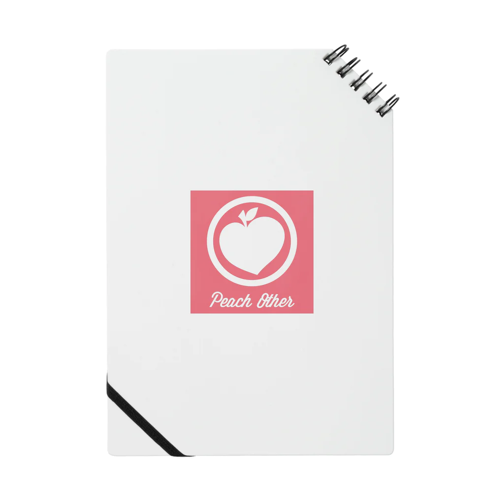 Peach OtherのPeach Other Logo Notebook