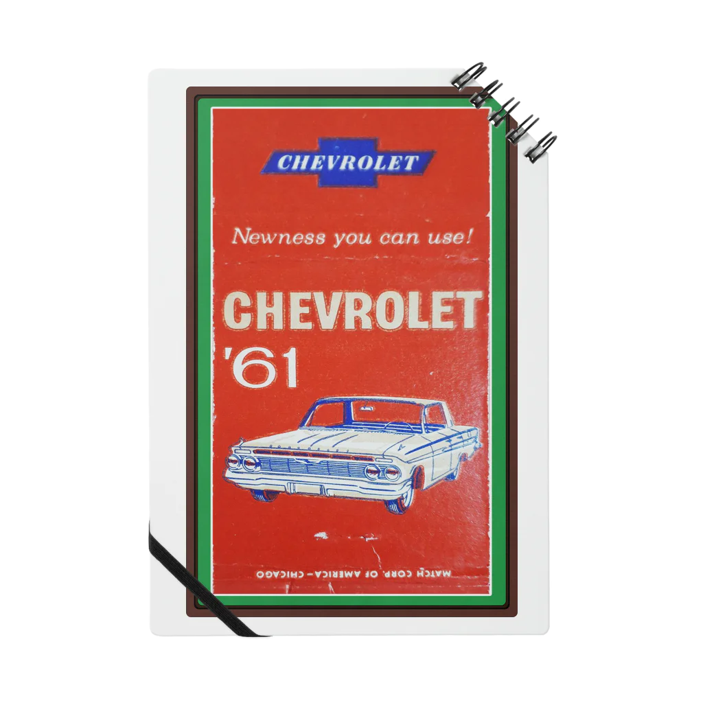 ★Rusteez★ by shop cocopariのCHEVROLET '61 Notebook