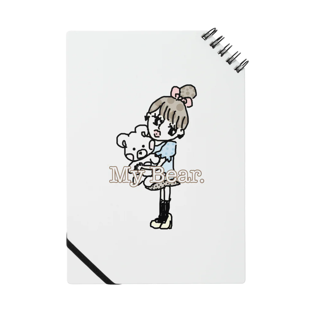 Ychanの女の子とクマさん🧸 Notebook