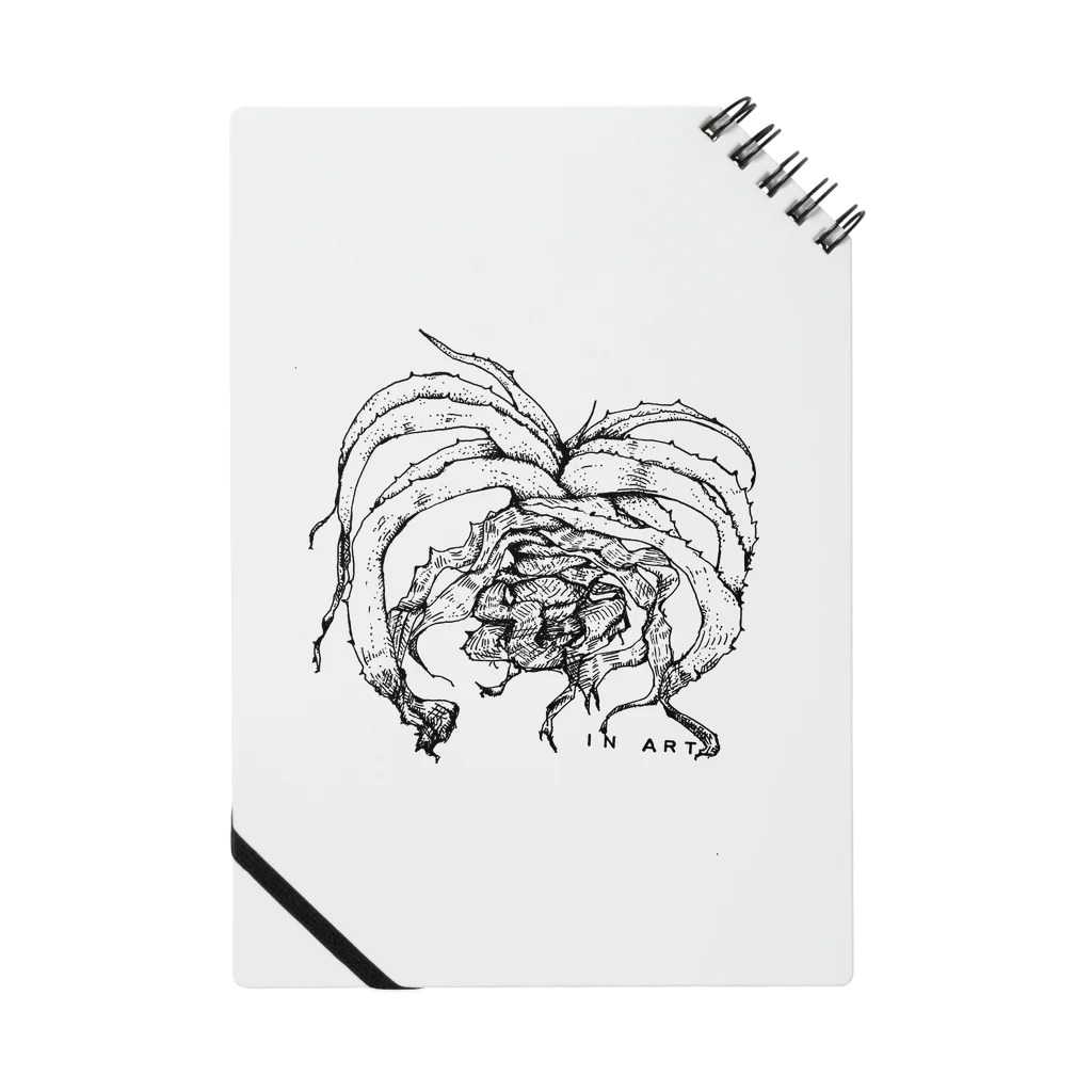 Ari のsuprafoliata(スプラフォリアータ) ボタニカルアート Notebook