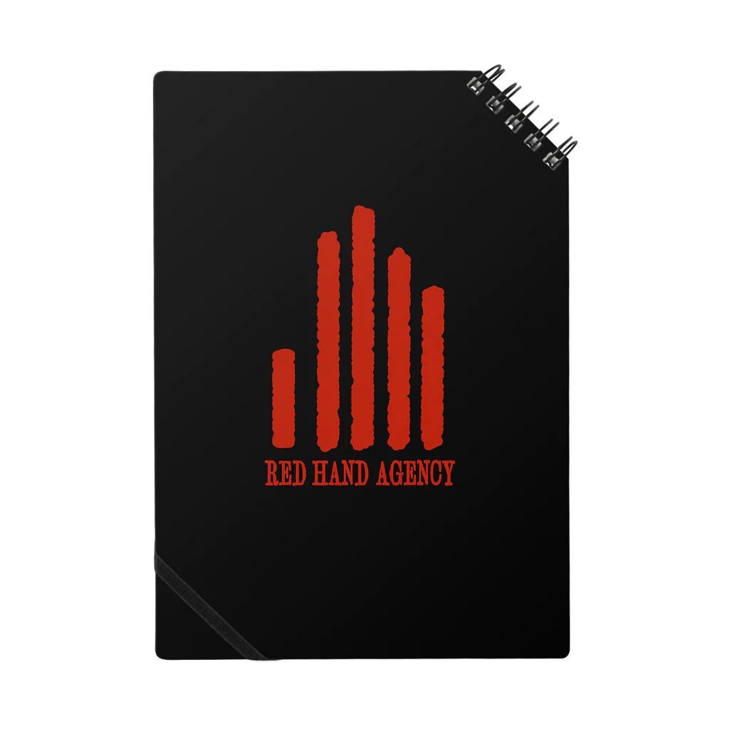 yada, yada, yada...のREDHANDAGENCYロゴ Notebook