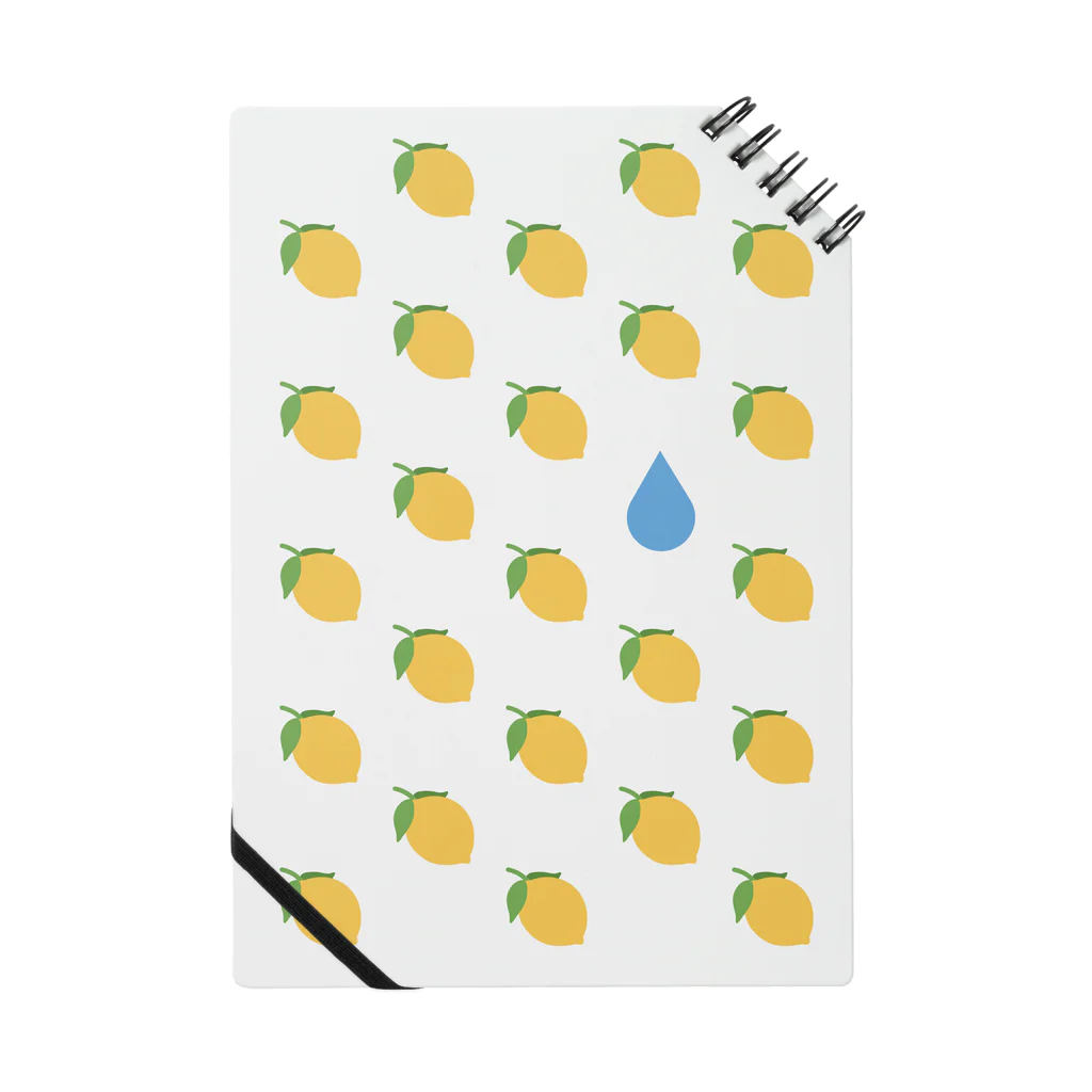 EMOJITOKYOの🍋 絵文字 あの日の悲しみさえ 💧 Notebook