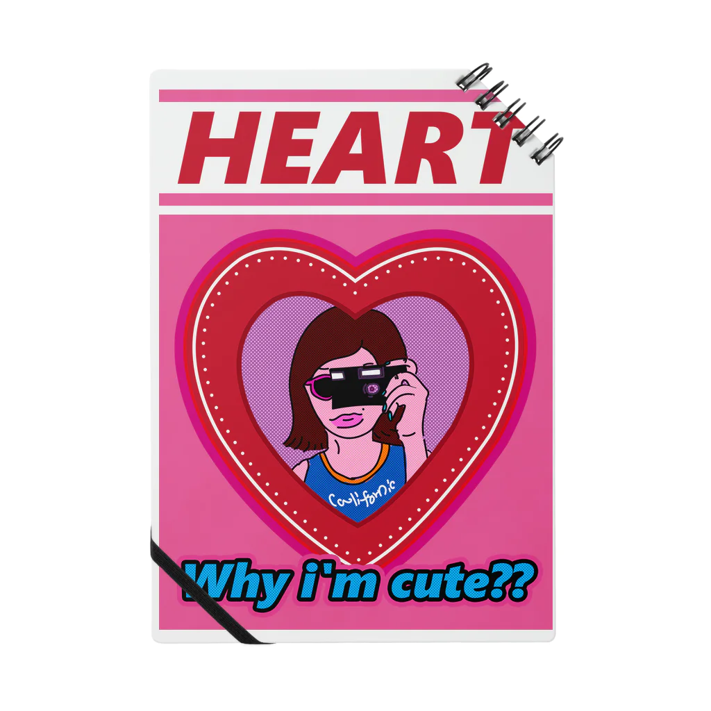 Rina TakahashiのHEART♥HEART♥HEART♥HEART♥ ノート