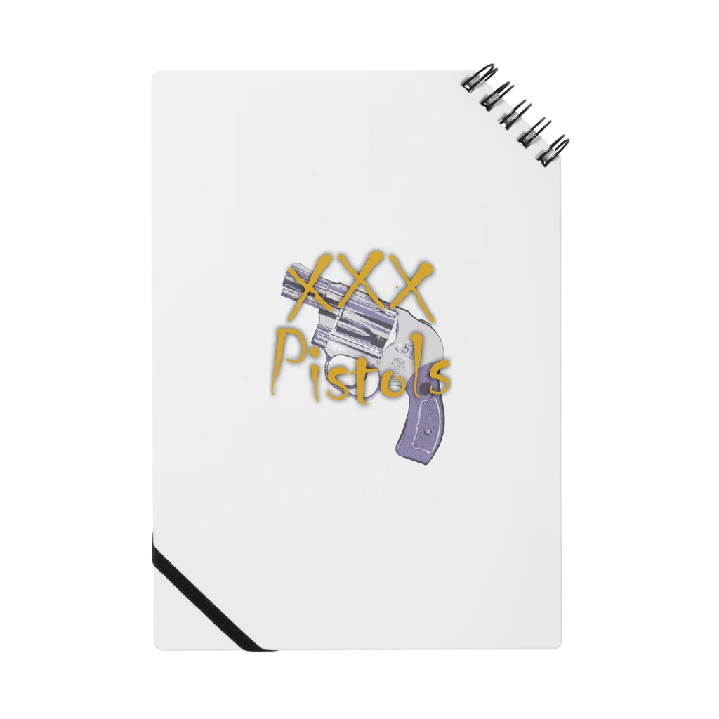 鐘真庵 SUZURI店のxxxPistols M49 Notebook