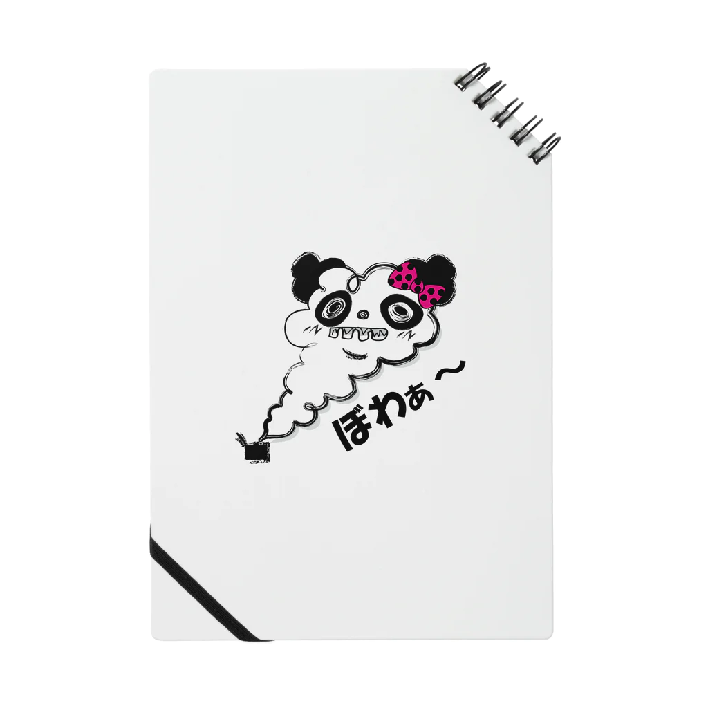 mirinarinaのMOKUMOKU  PANDA ノート