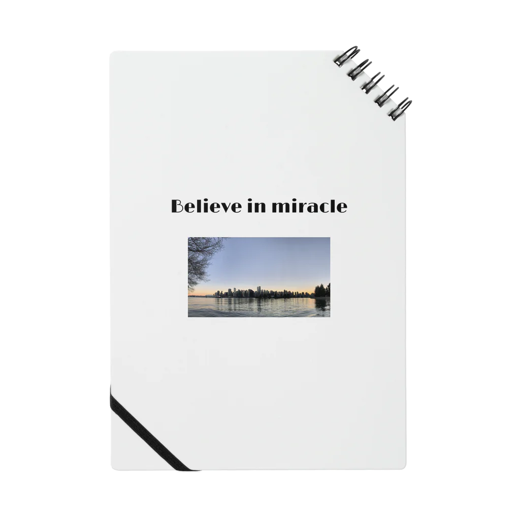 s_hj51のbelieve in miracle Notebook