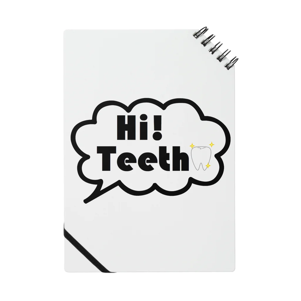 Hi,teethオリジナルグッズのHi,teethオリジナルグッズ(歯,デンタルグッズ) Notebook