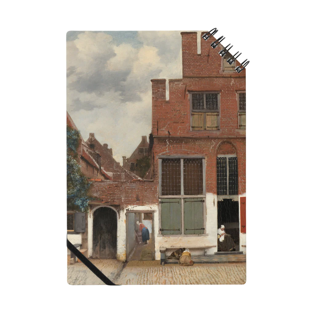 Art Baseの小路 / フェルメール (View of Houses in Delft (The little Street) 1658) ノート