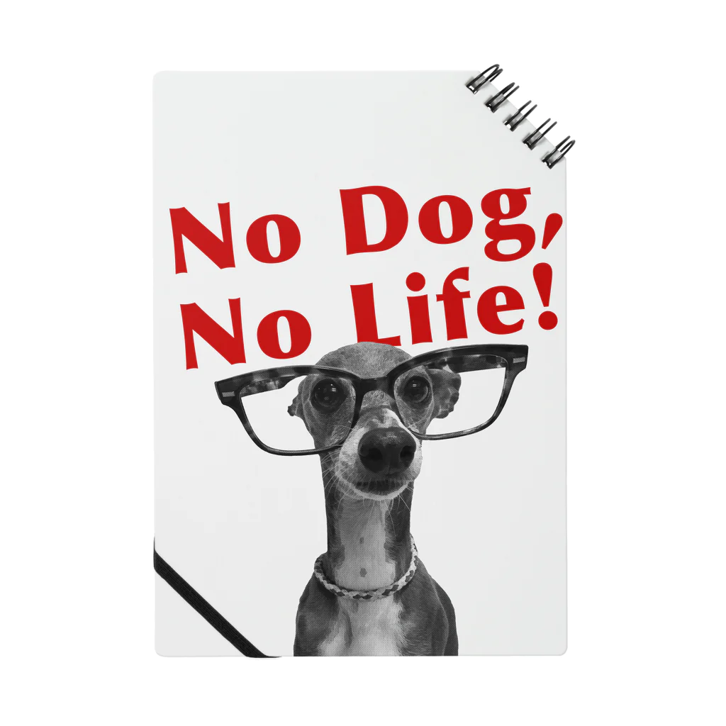 イロハのNo dog,No life! 赤 Notebook