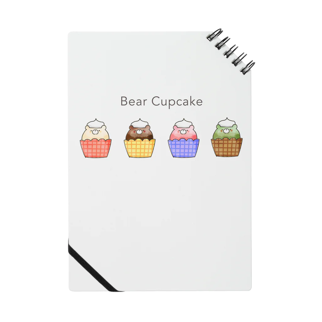 みょーのBear Cupcake Notebook