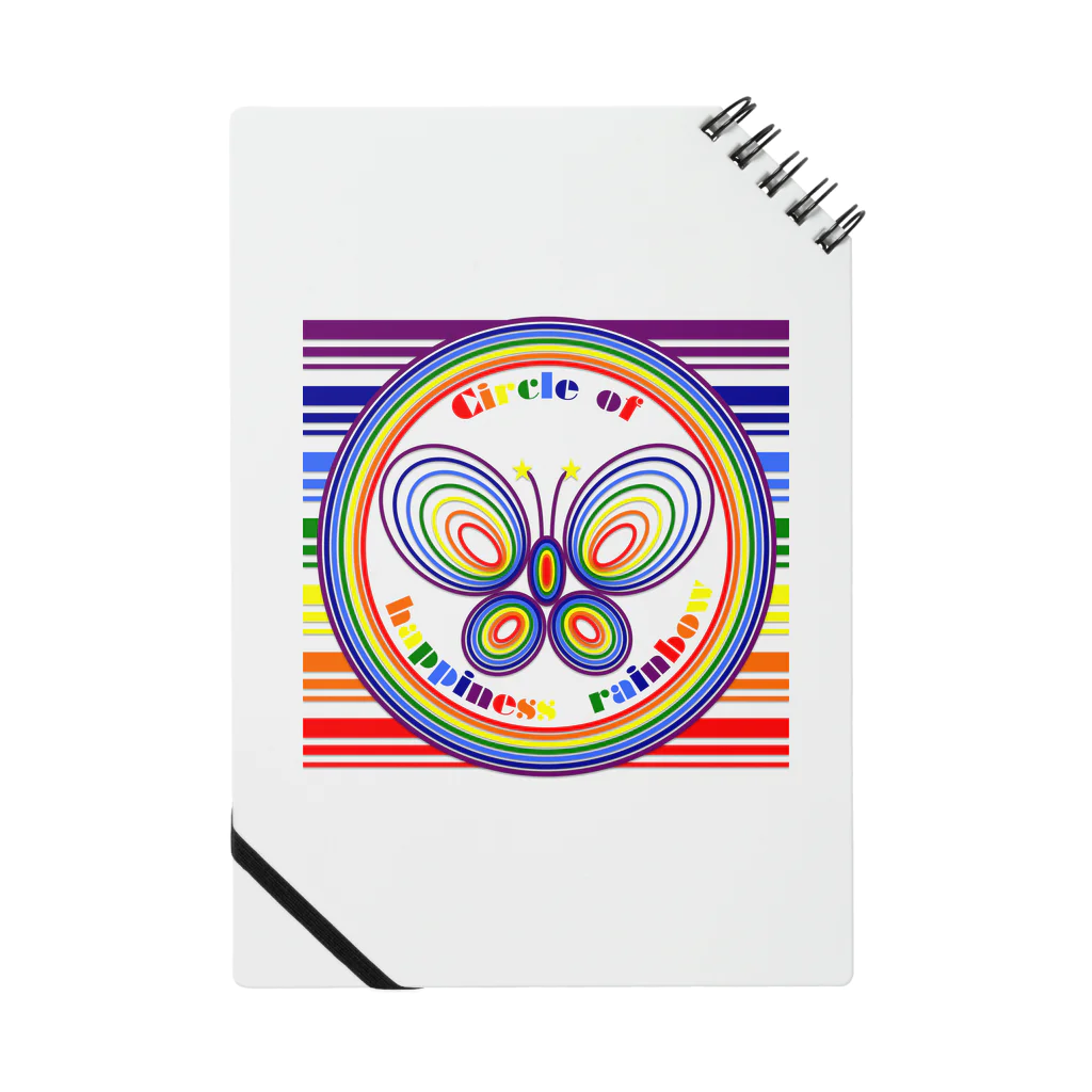 NK♥LOVEのCHR butterfly Notebook