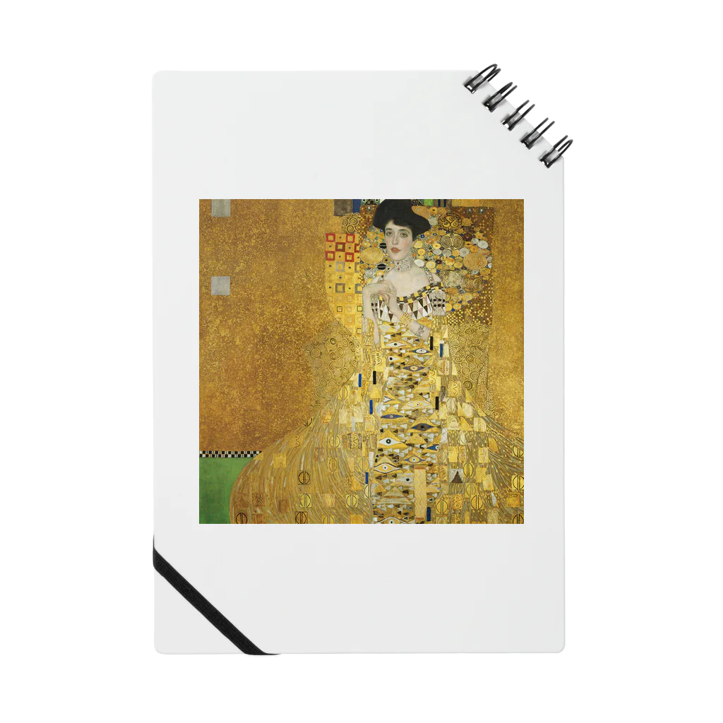 Art Baseのグスタフ・クリムト / 1907 /Portrait of Adele Bloch-Bauer I / Gustav Klimt Notebook