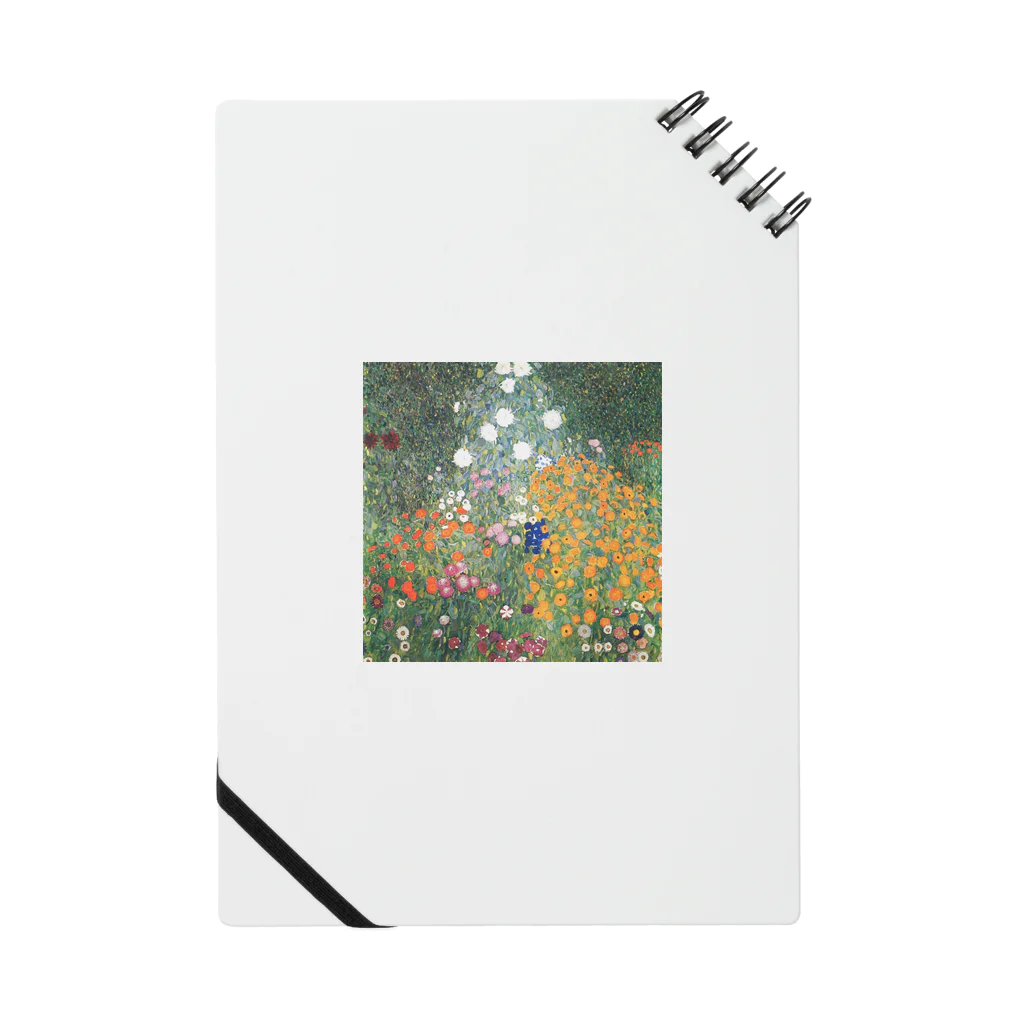 Art Baseのグスタフ・クリムト / 1907 /Flower Garden / Gustav Klimt ノート