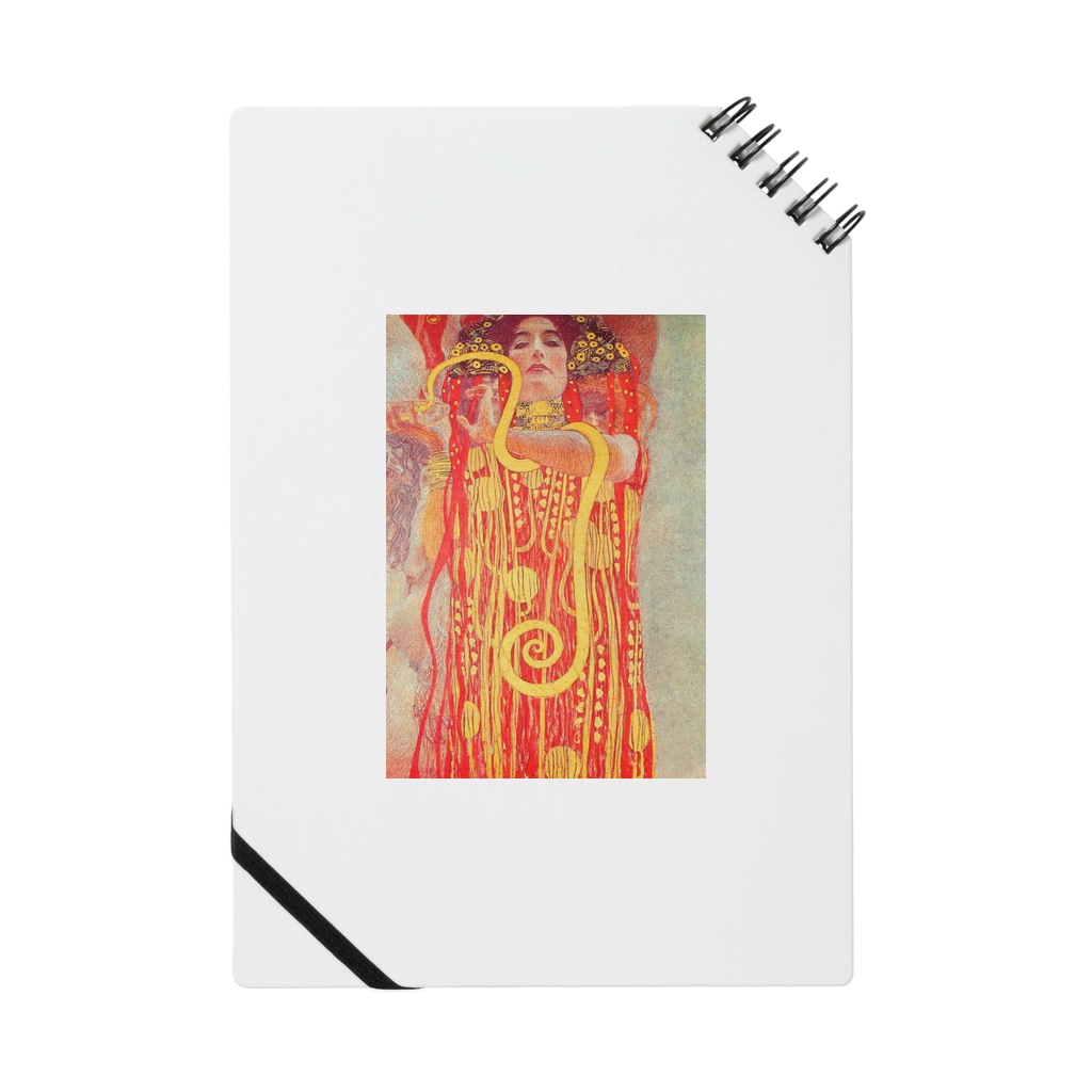Art Baseのグスタフ・クリムト / 1907 /University of Vienna Ceiling Paintings (Medicine) / Gustav Klimt Notebook