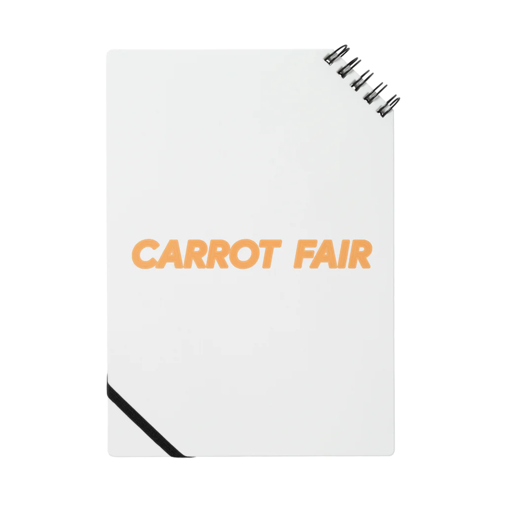 N I U .のCARROT FAIR シリーズ ノート