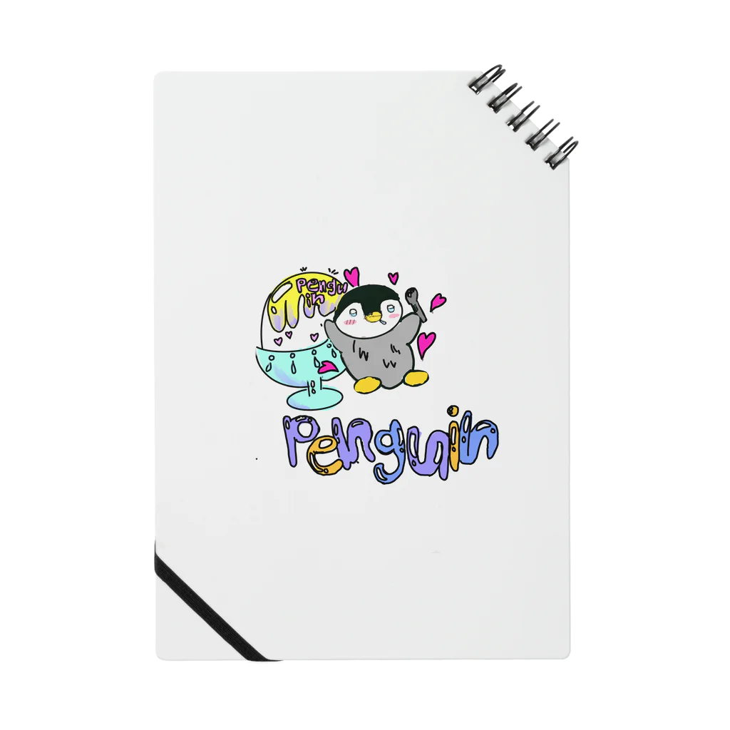 まにゃショップのペンギンアイス Notebook