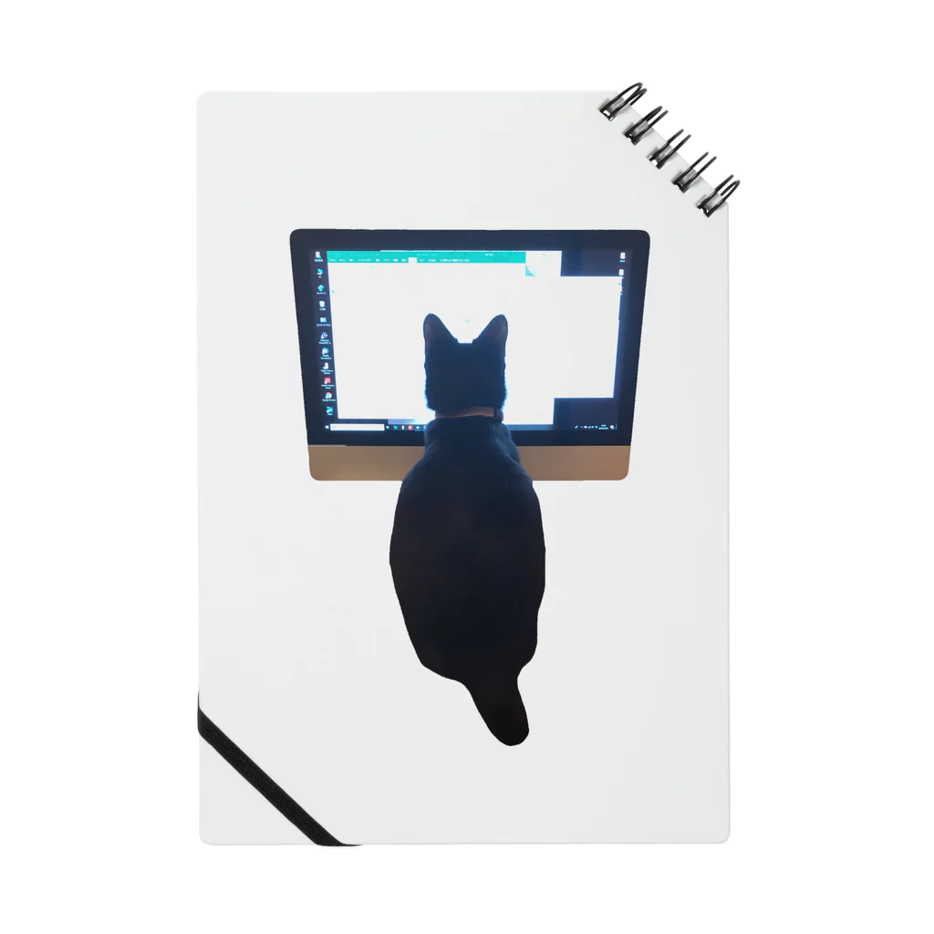 くろねこのてんのはたらく黒猫 Notebook