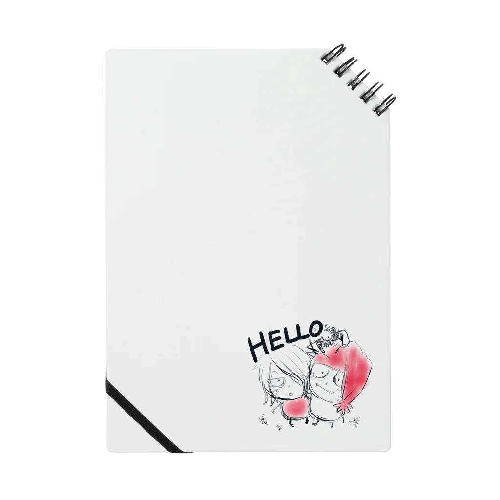 ★💀kick🧟‍♂️★のkick＆kossy Hello Notebook