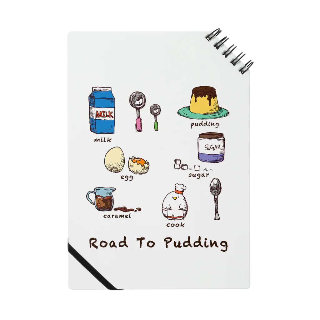 ハルカゼ雑貨店のRoad To Pudding ノート