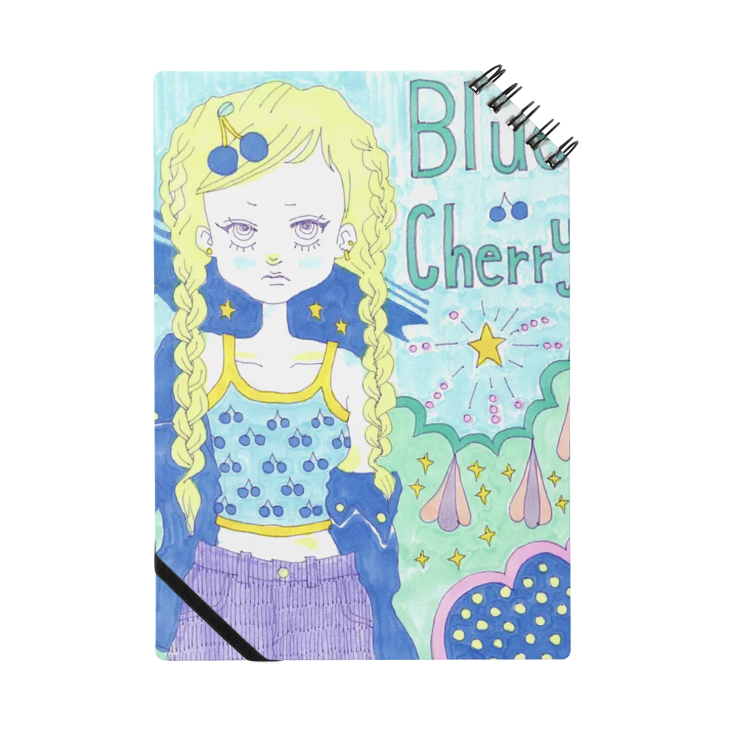 kaoru_littieのBlue cherry ノート