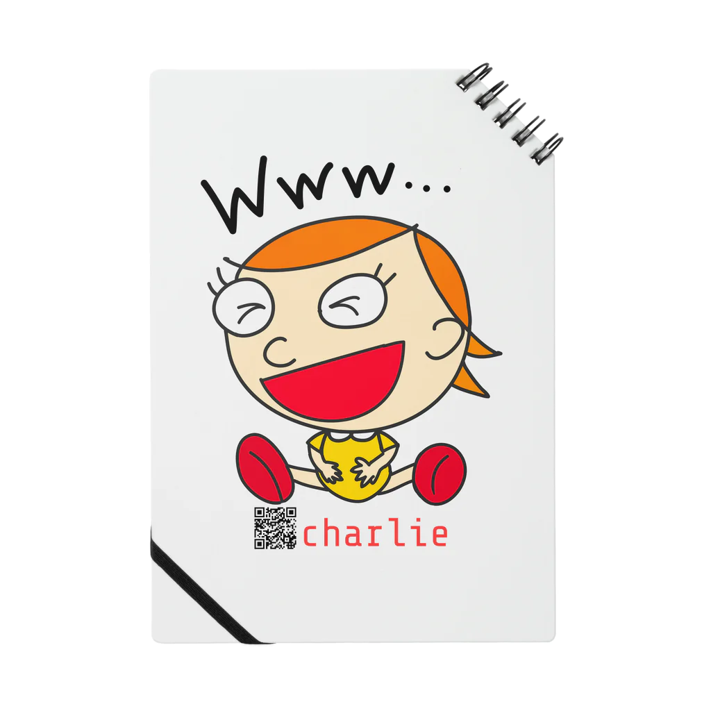 charlolのwww charlie QR ノート