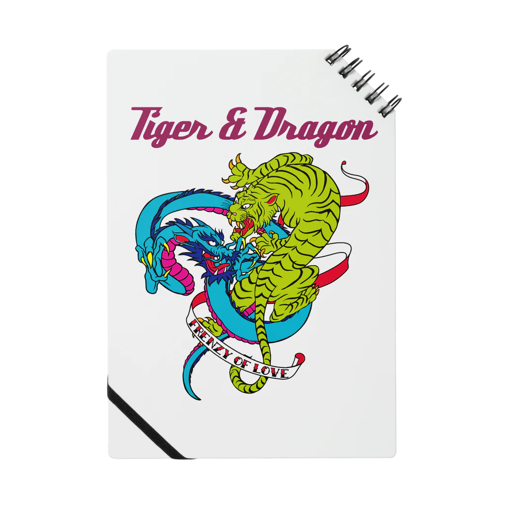 JOKERS FACTORYのTIGER ＆ DRAGON ノート