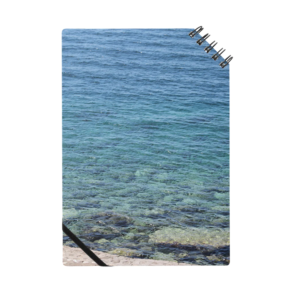 happy hillsのクロアチアの海 Notebook