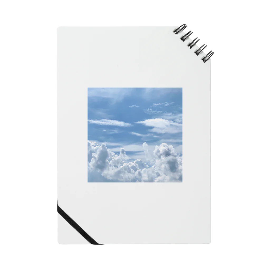 miyimの青空、雲、空と雲 Notebook