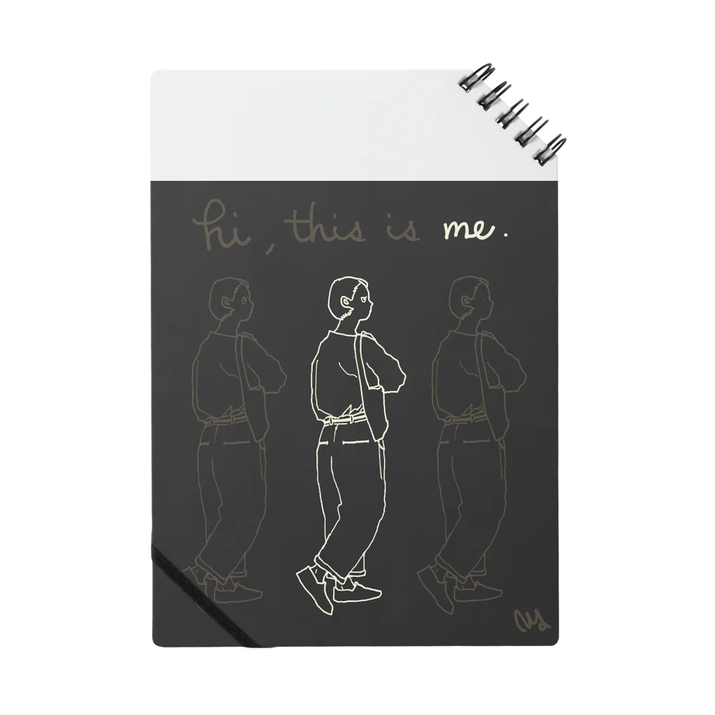 M.y.shopのHi, this is me. Notebook