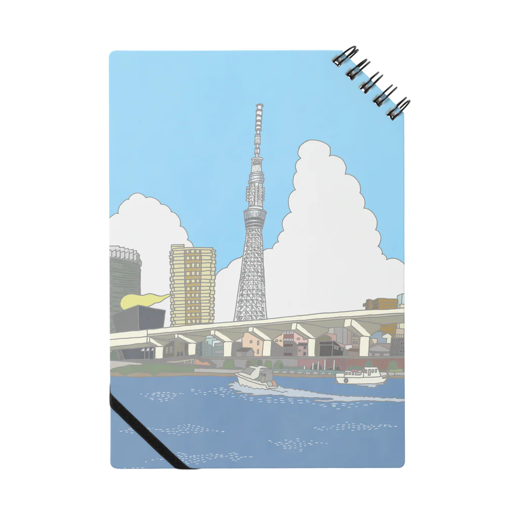 Minami Kawatoの TOKYO SKY TREE NOTE BOOK ノート