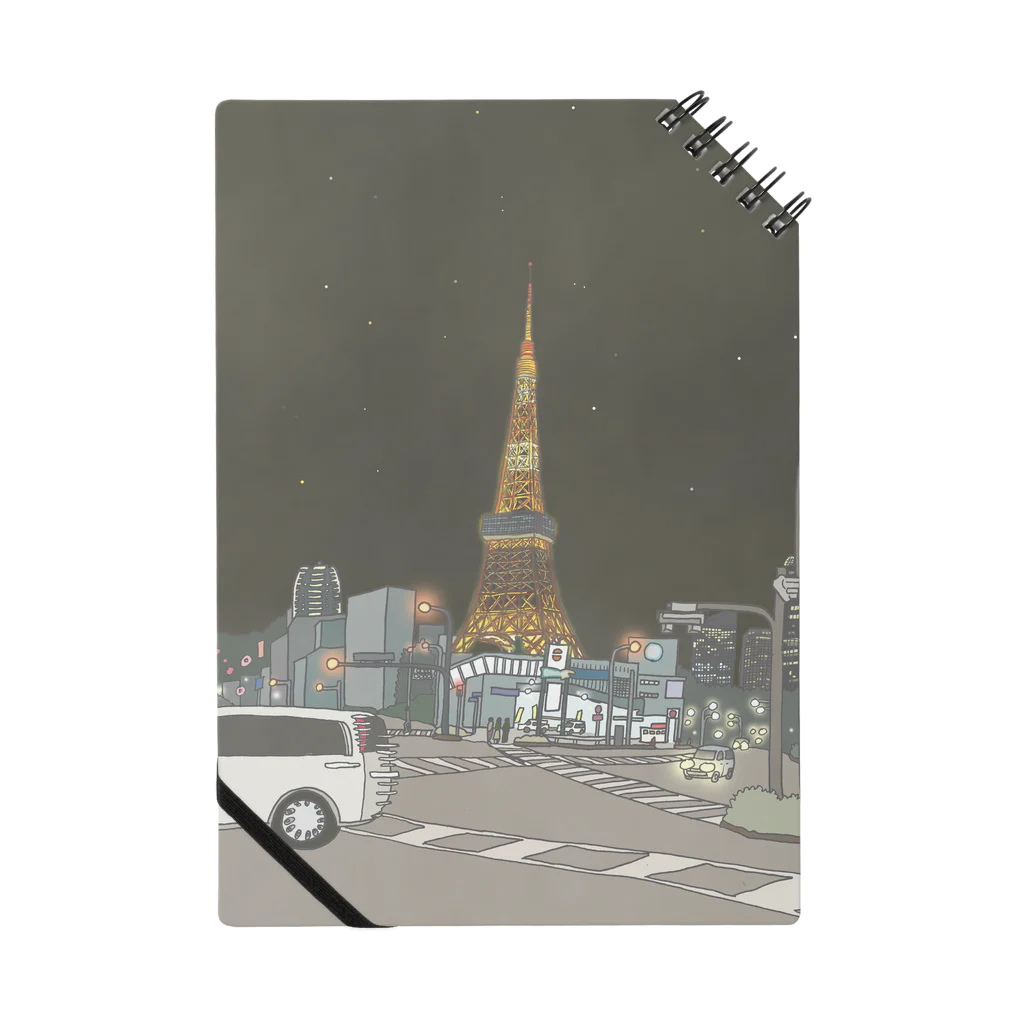 Minami KawatoのTOKYO TOWER NOTE BOOK Notebook