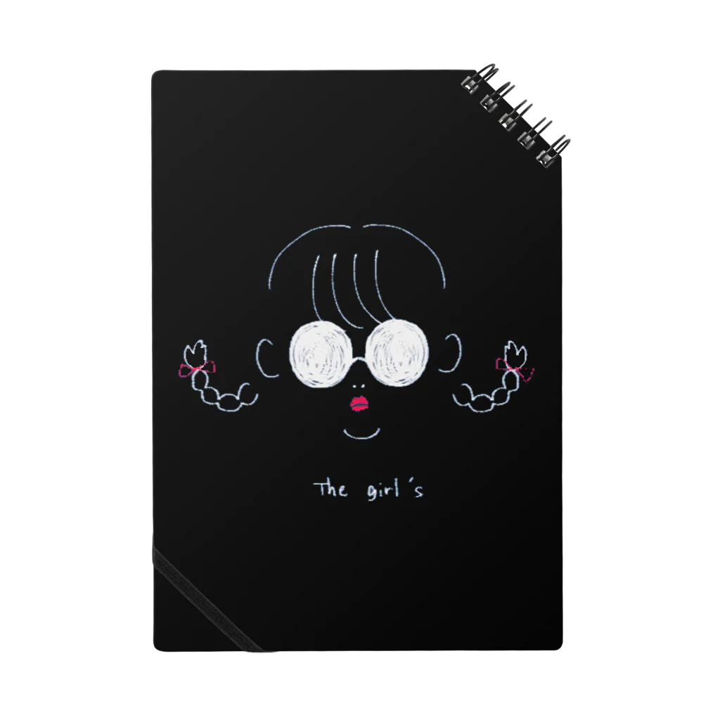 がやこのtha girl's  ブラック Notebook