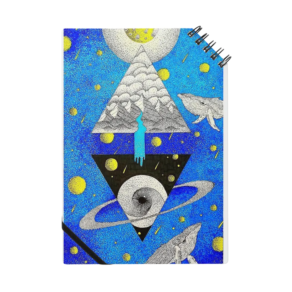 kyon_kyonの碧宙(blue galaxy) Notebook