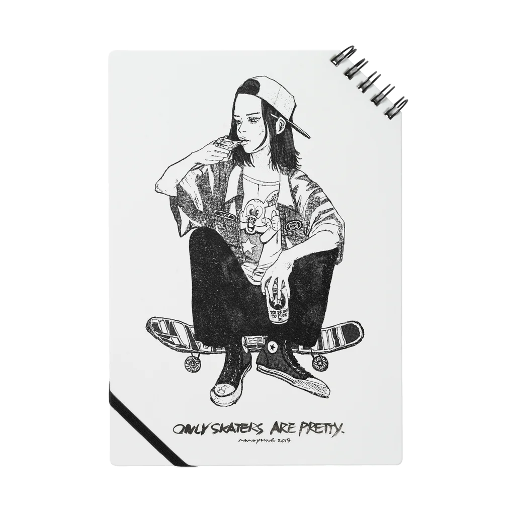 cartoonpunxのOnly skaters are pretty Notebook